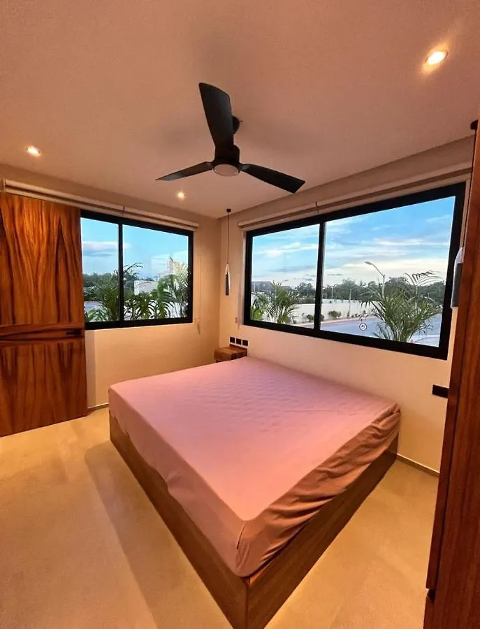 Depto#2 Lujoso Departamento En Tulum 1 Rec 아파트