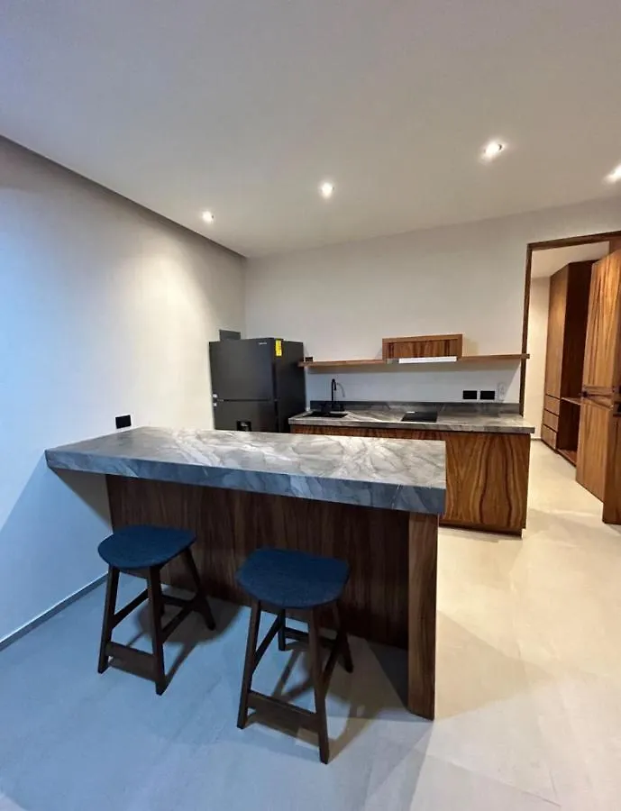Depto#2 Lujoso Departamento En Tulum 1 Rec 아파트