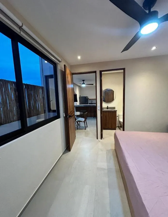 Depto#2 Lujoso Departamento En Tulum 1 Rec 아파트