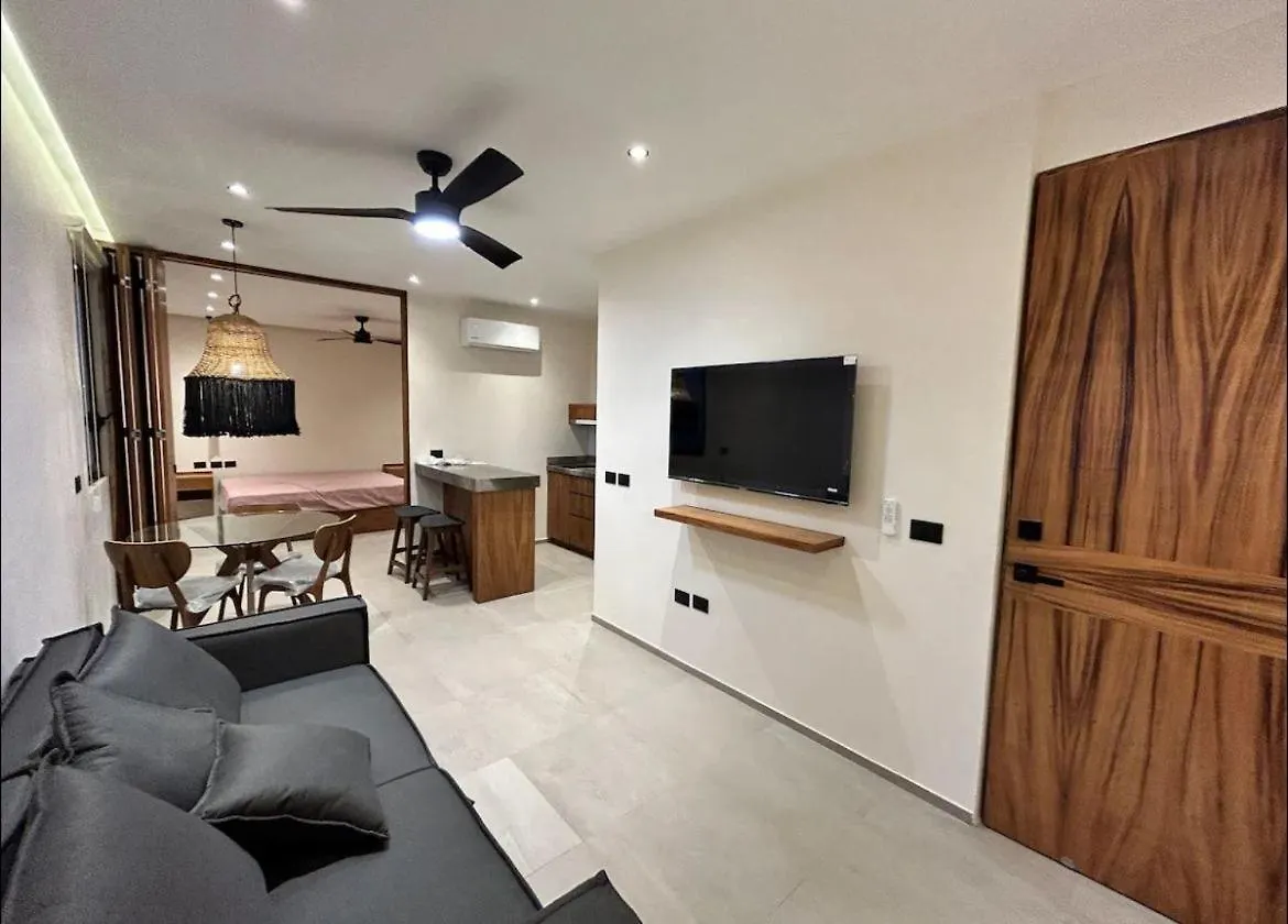 Depto#2 Lujoso Departamento En Tulum 1 Rec Apartment Mexico