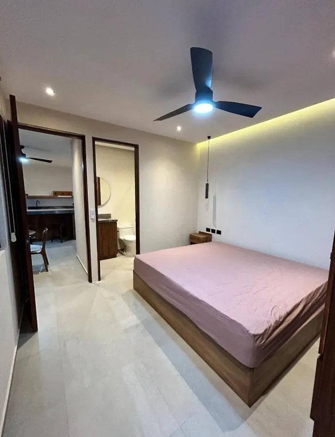 Depto#2 Lujoso Departamento En Tulum 1 Rec Apartment