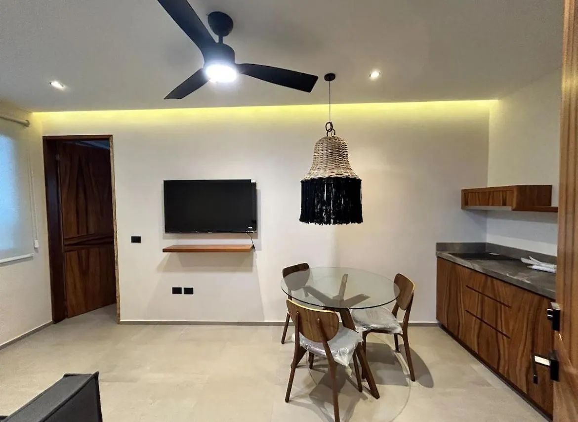 Depto#2 Lujoso Departamento En Tulum 1 Rec Apartment